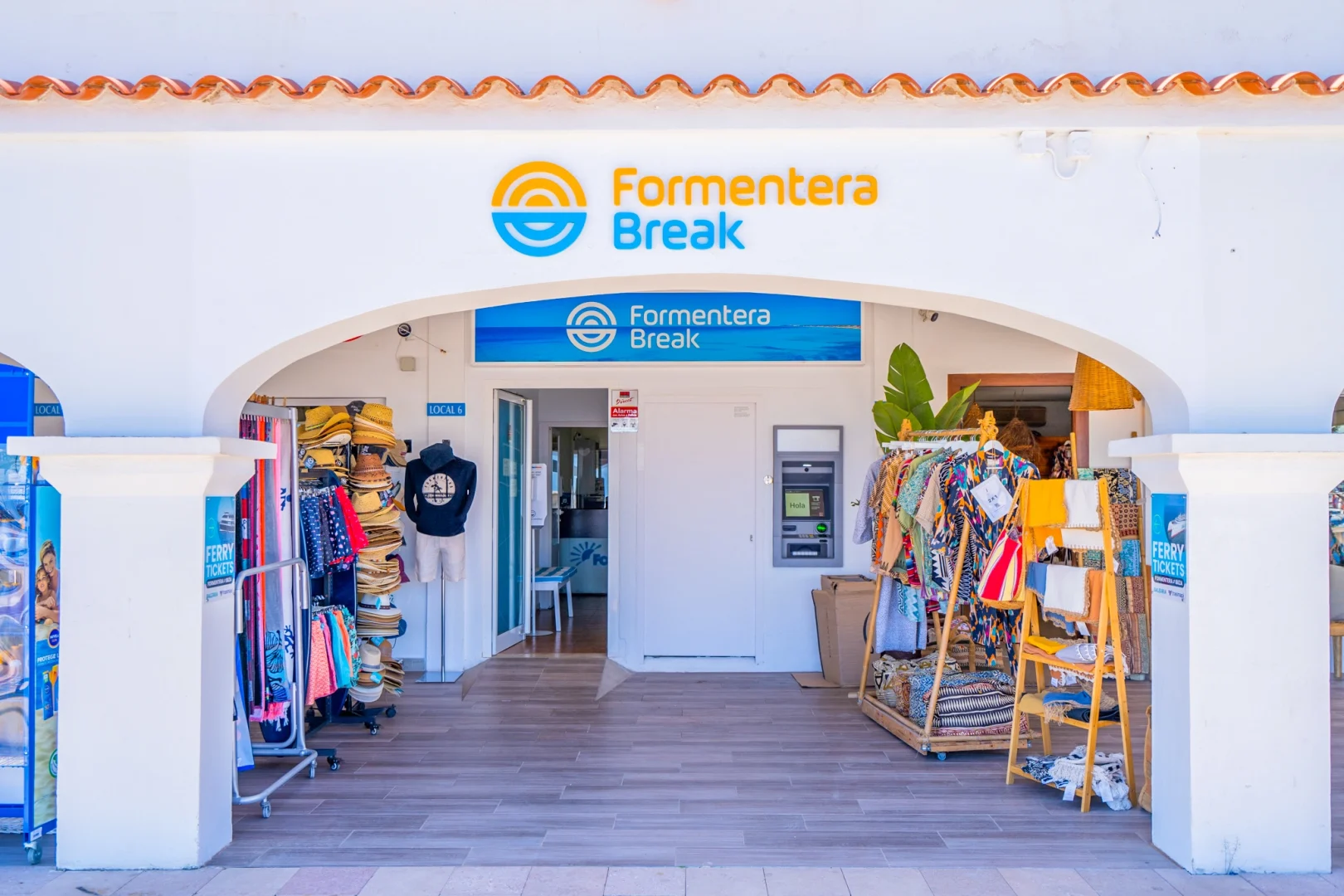 Formentera Break main office in Es Pujols, an example of how tourism marketing connects brand and destination.