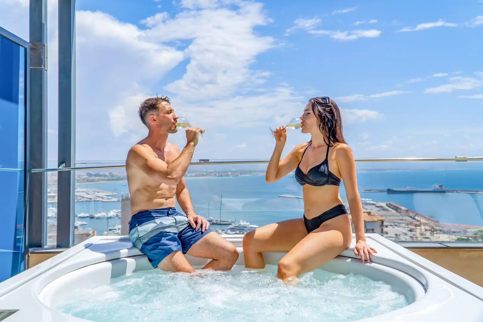 photography for hotels experience jacuzzi terrace sea views